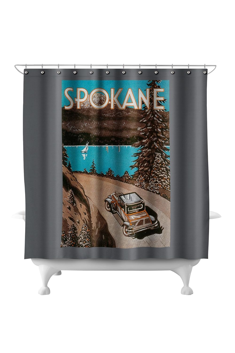 Amazon Com Spokane Washington Vintage Advertising Poster 2