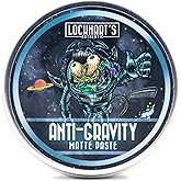 Lockhart’s Authentic Anti-Gravity Matte Hair Paste - Handcrafted Clay Pomade for Men - High Texture, Low Shine - Made With Cucumber & Rosemary Extract - Fortuna Scent (3.4oz.)