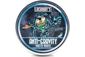 Lockhart’s Authentic Anti-Gravity Matte Paste - Handcrafted Clay Pomade for Men - High Texture, Low Shine - Made With Cucumber & Rosemary Extract - Fortuna Scent (3.4oz.)