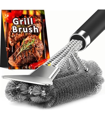 Amazon.com: KITCHEN PERFECTION Safe Wire Grill Brush for Outdoor