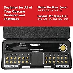 ALWALKEE 25-Piece Pin Wrench Set with
