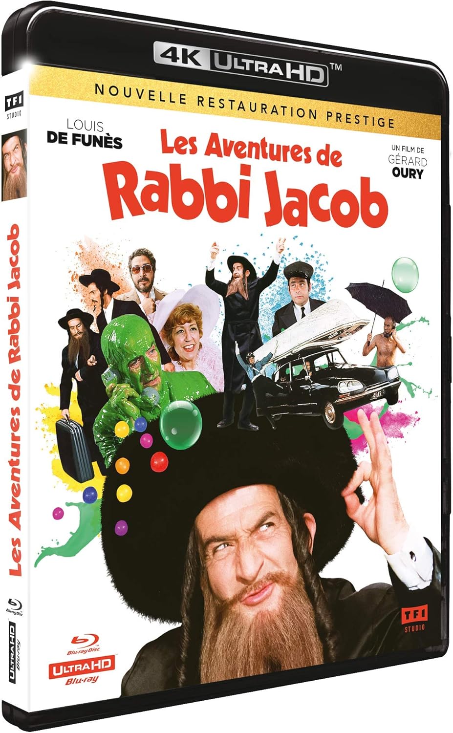 Gerard Darmon Les Aventures De Rabbi Jacob Les Aventures de Rabbi Jacob Restauration Prestige-4K Ultra HD + Blu