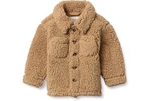 Amazon Essentials Unisex-Baby Sherpa Overshirt Jacket