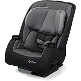 Safety 1st TriMate 3-in-1 Convertible Car Seat, Slim Fit, Infant to Big Kid Car Seat, Easy-Install Harness, Machine-Washable Cover, Dishwasher-Safe Cup Holders, 5-100 lbs, Sharkskin