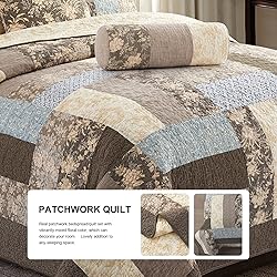 NIUDÉCOR HOME Patchwork Comforter 3pcs King Size