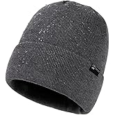 TOP-EX DryKnit™ Waterproof Merino Wool M/L XL/XXL Fleece Lined Beanie,Warm Cold Weather Winter Hat Men&Women