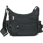 VOLGANIK ROCK RFID Anti Thief Crossbody Bag for Women Waterproof Shoulder Bag Messenger Bag Casual Nylon Purse Handbag