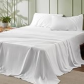 Bedsure King Size Sheets Set - 4 Pieces Soft King Sheets - Breathable & Cooling - Hotel Luxury - Easy Care Polyester Microfib