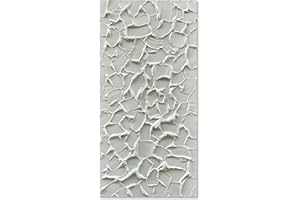 NANKAI Art Hand-Painted Thick Texture White Minimalist Oil Painting Office Corridor Living Room Wall Decoration Art 24x48 inches