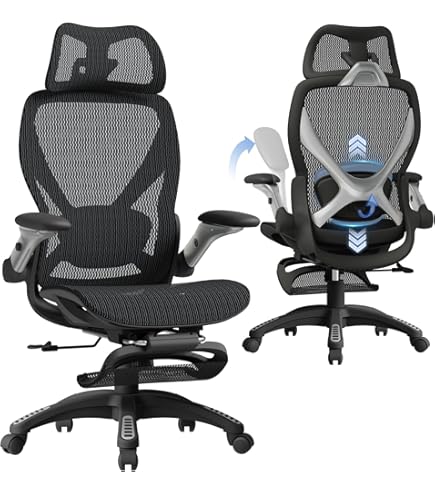Amazon.com: HON Flexion Fabric/Mesh Task Chair, Basalt/Black