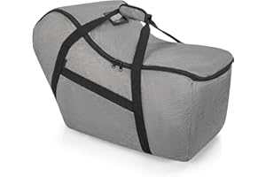 WELIDAY Padded Car Seat Travel Bag for Airplane, Infant Car Seat Travel Bag Compatible with All Nuna Pipa Car Seat, Car Seat Gate Check Bag