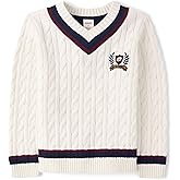 Gymboree Baby-Boys and Toddler Long Sleeve V-Neck Pullover Sweater