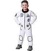 Toddler Astronaut Costume | Space Suit for Kids | Uniform with NASA and Mission Patches | Halloween or Play