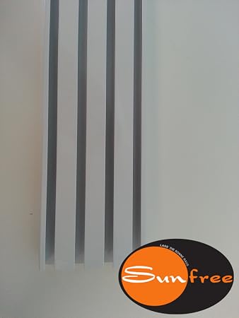 Amazon De Alu Schiene 4 Lauf Weiss Flachenvorhang Schiene Alu