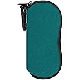 MoKo Sunglasses Soft Case Ultra Light Neoprene Zipper Eyeglass Case for Men Women