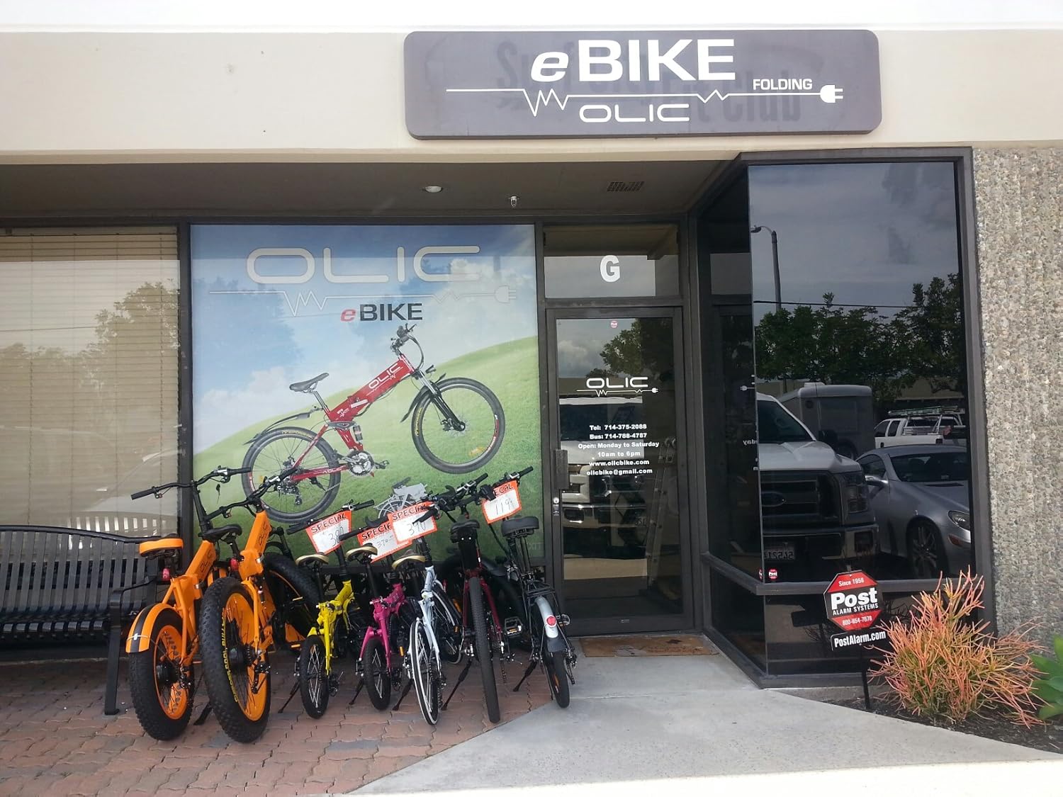 olic folding bike