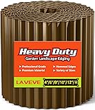 LAVEVE Corrugated Metal Garden Edging 10" x