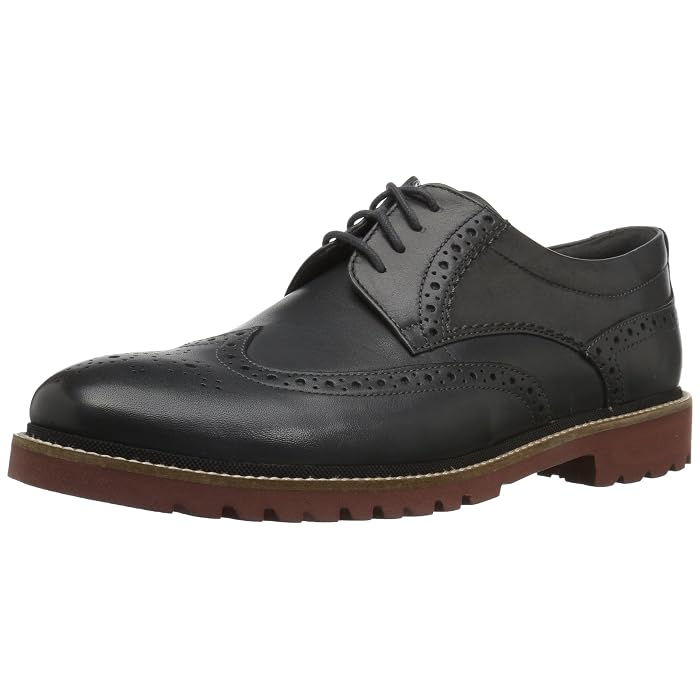 Marshall Wingtip Oxford, Grey Leather 
