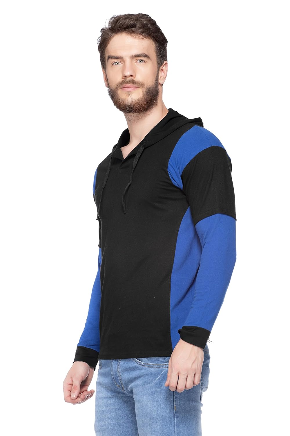 v3squared men's cotton t-shirt (dxnr_hood)