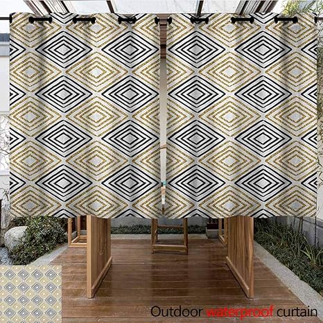 Amazon Com Andytours Curtains For Bedroom Modern Square
