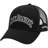 JACKDANIEL'S Adjustable Snapback Embroidered Trucker Hat Black | Officially Licensed