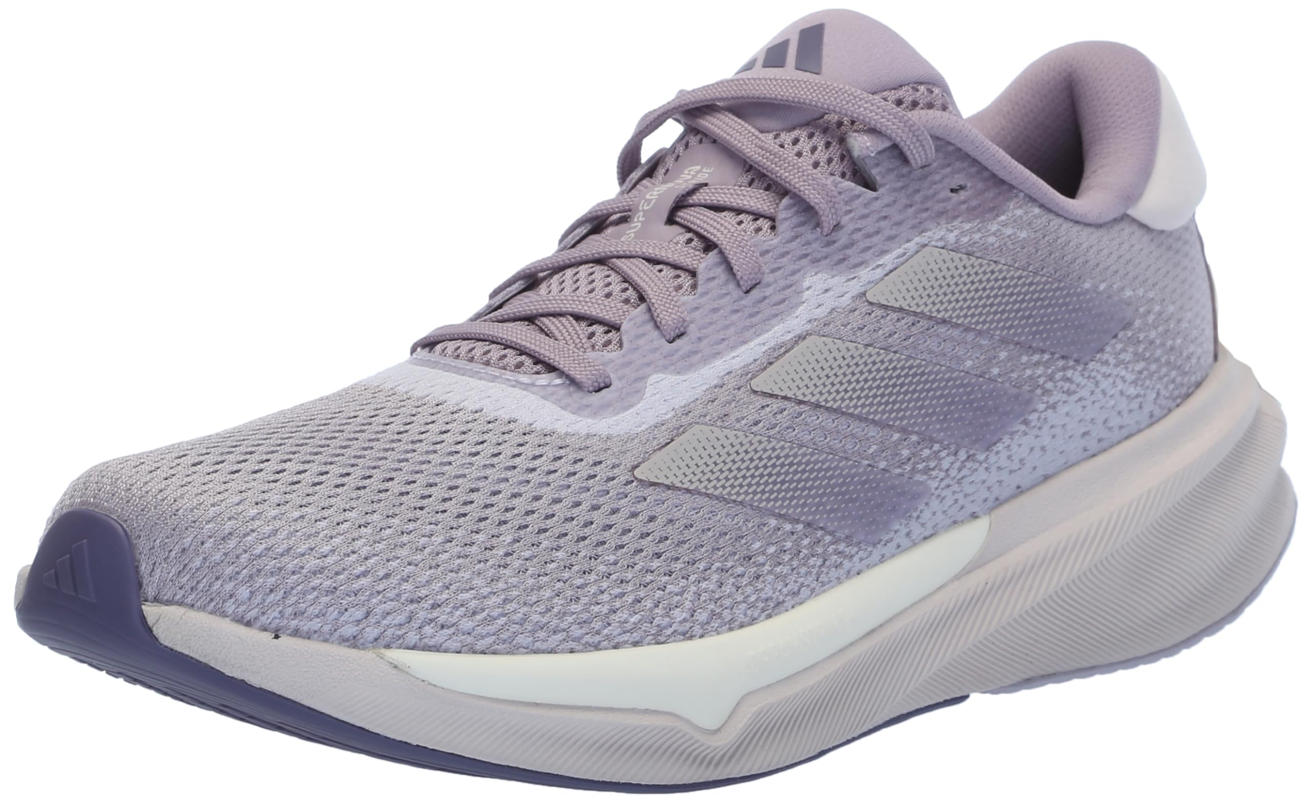 Adidas Women’s Supernova Stride, Preloved Fig/Putty Mauve/Silver Dawn, 5.5