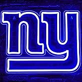 Football Neon Sign for Wall Decor Football Neon Light for Man Cave Birthday Gifts for Men with Dimmable Rugby Team Logo Sign for Club Bar Dorm Party Game Room Decoration Size 16.1 * 10.6In(ZYLD059)