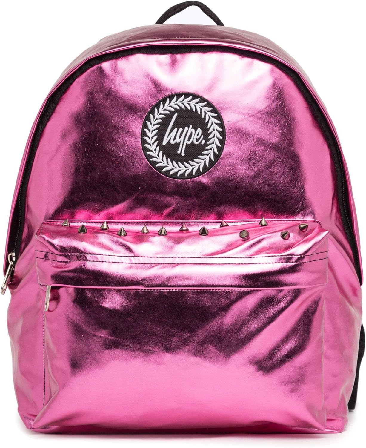 hype pink holographic backpack