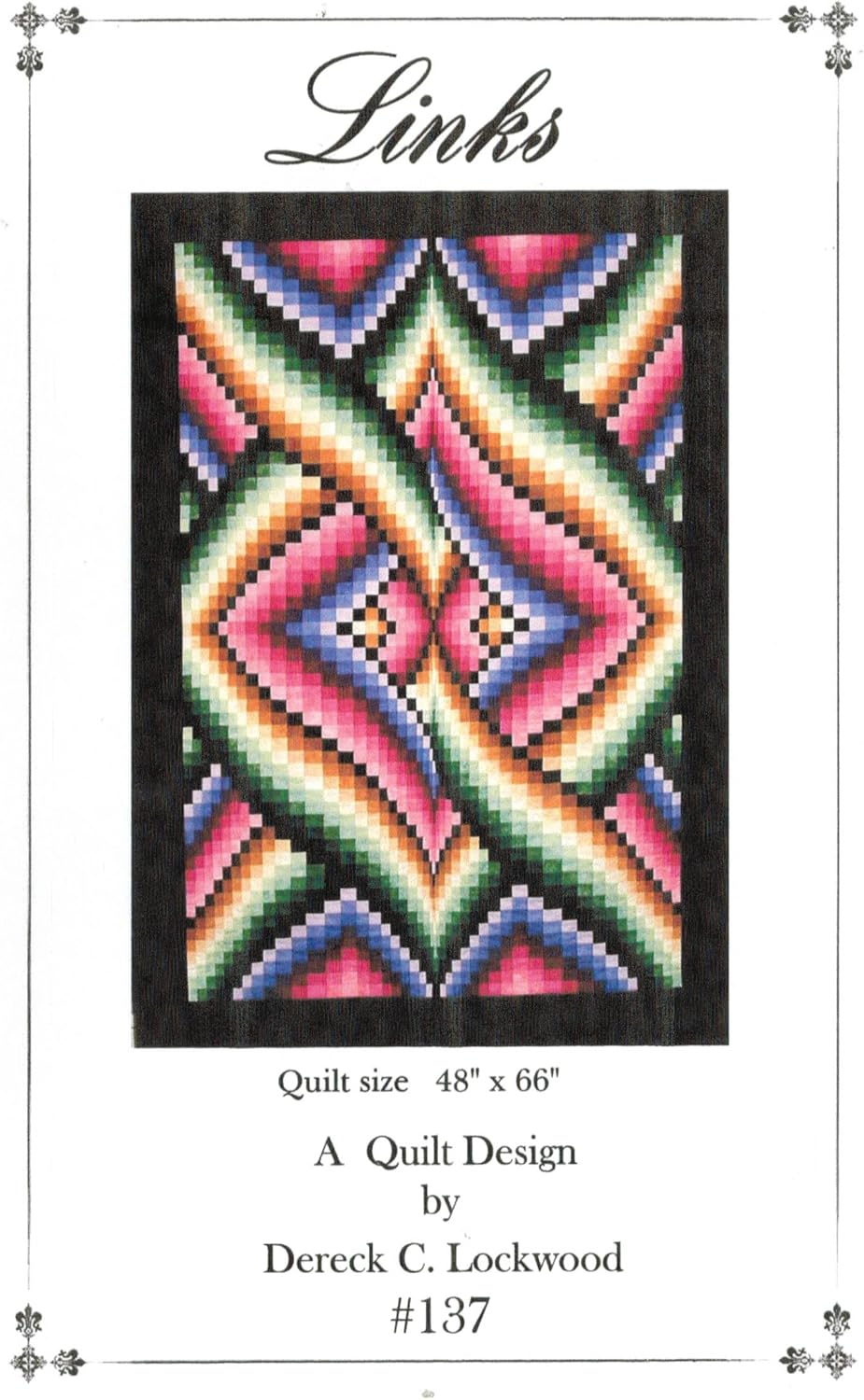 Dereck Lockwood Quilt Pattern Links Bargello (Finished