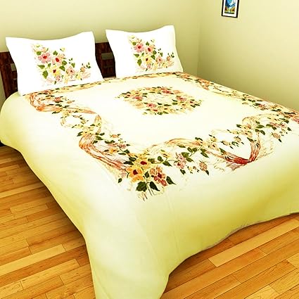double cot cotton bed sheets