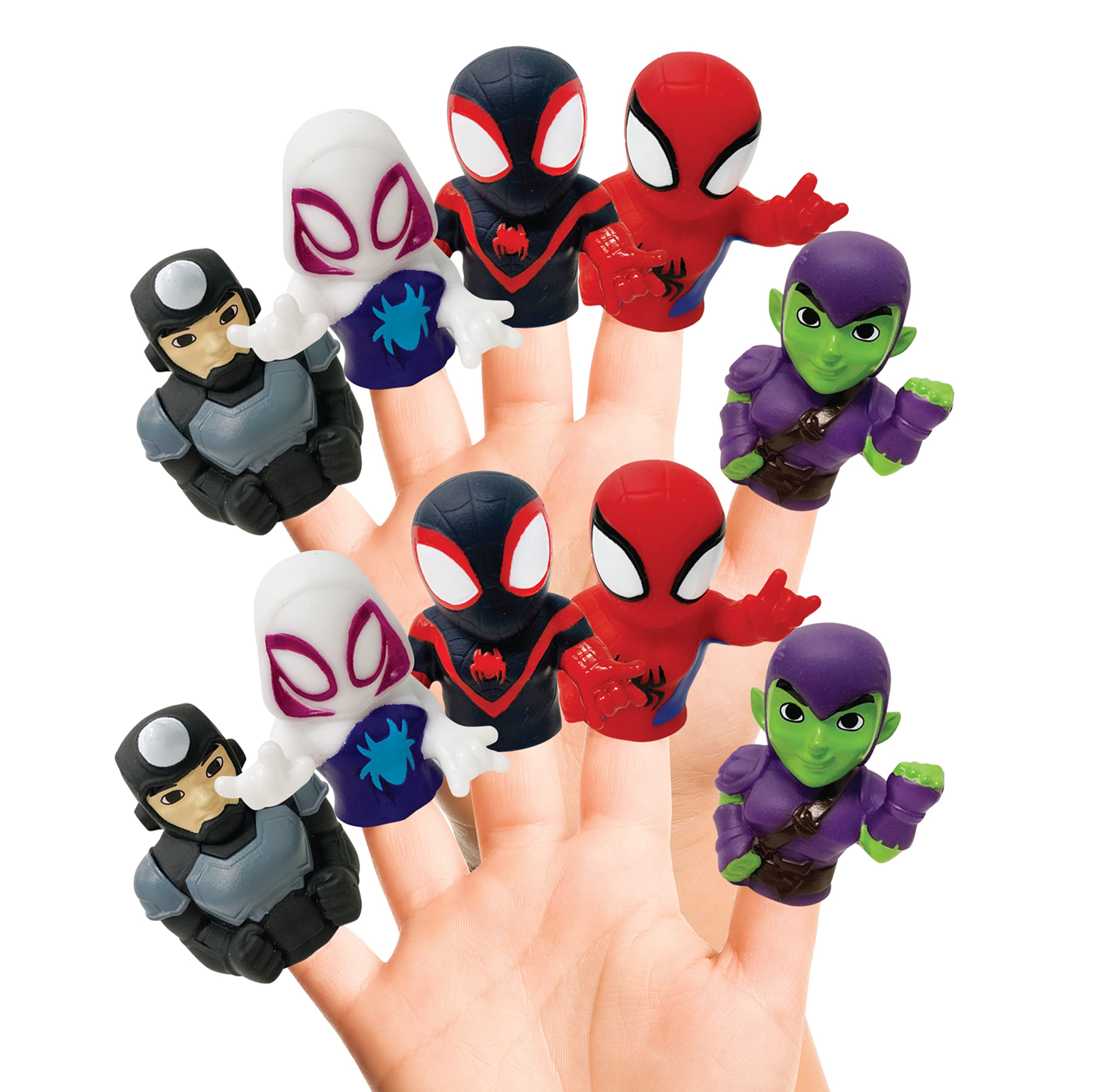 Spidey & His Amazing Friends 10 Piece Finger Puppet