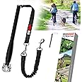 NEWURBAN - Dog Bike Leash - Easy Installation Removal - Hand Free Dog Bicycle - Exerciser Leash - for Exercising - Training Jogging - Cycling and Outdoor - Safe with Pets