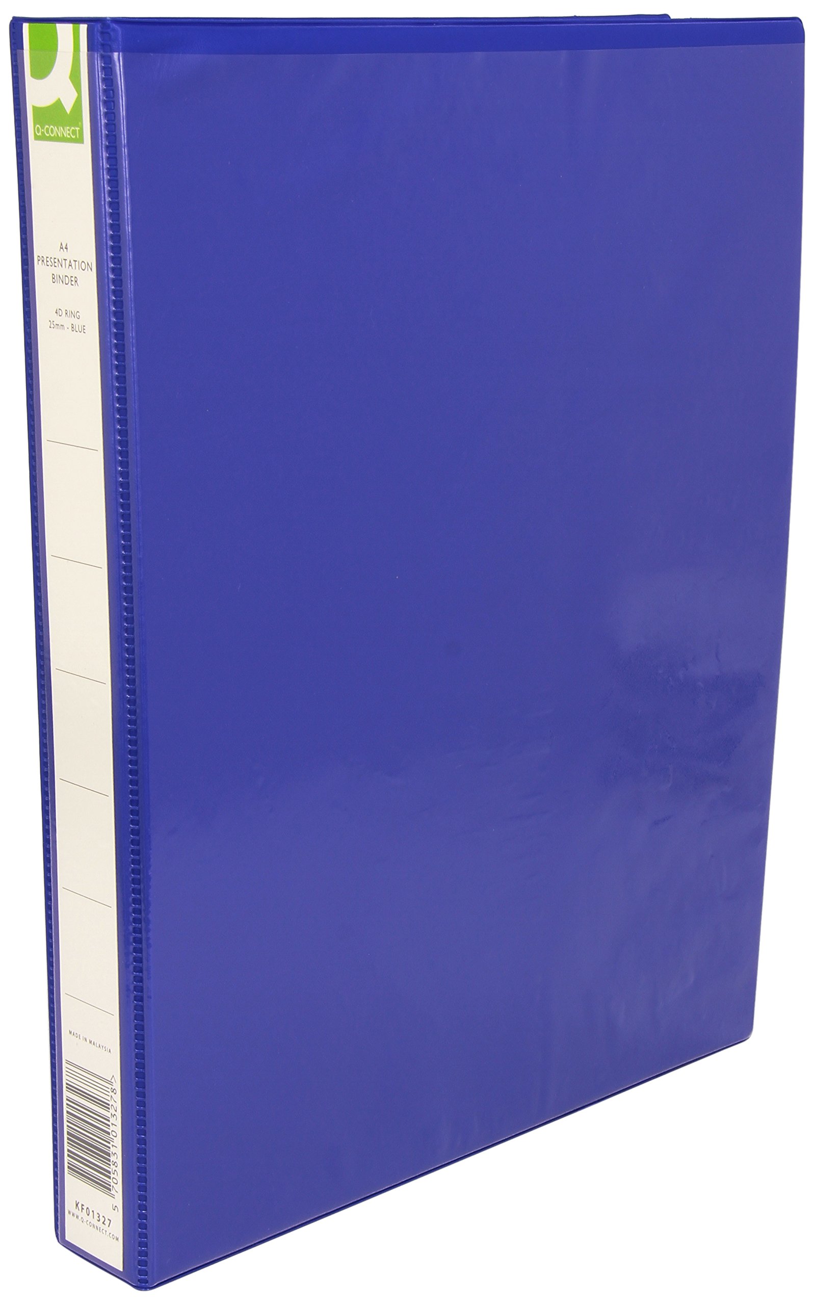 Q-Connect Presentation 25mm 4D Ring Binder A4 Blue KF01327