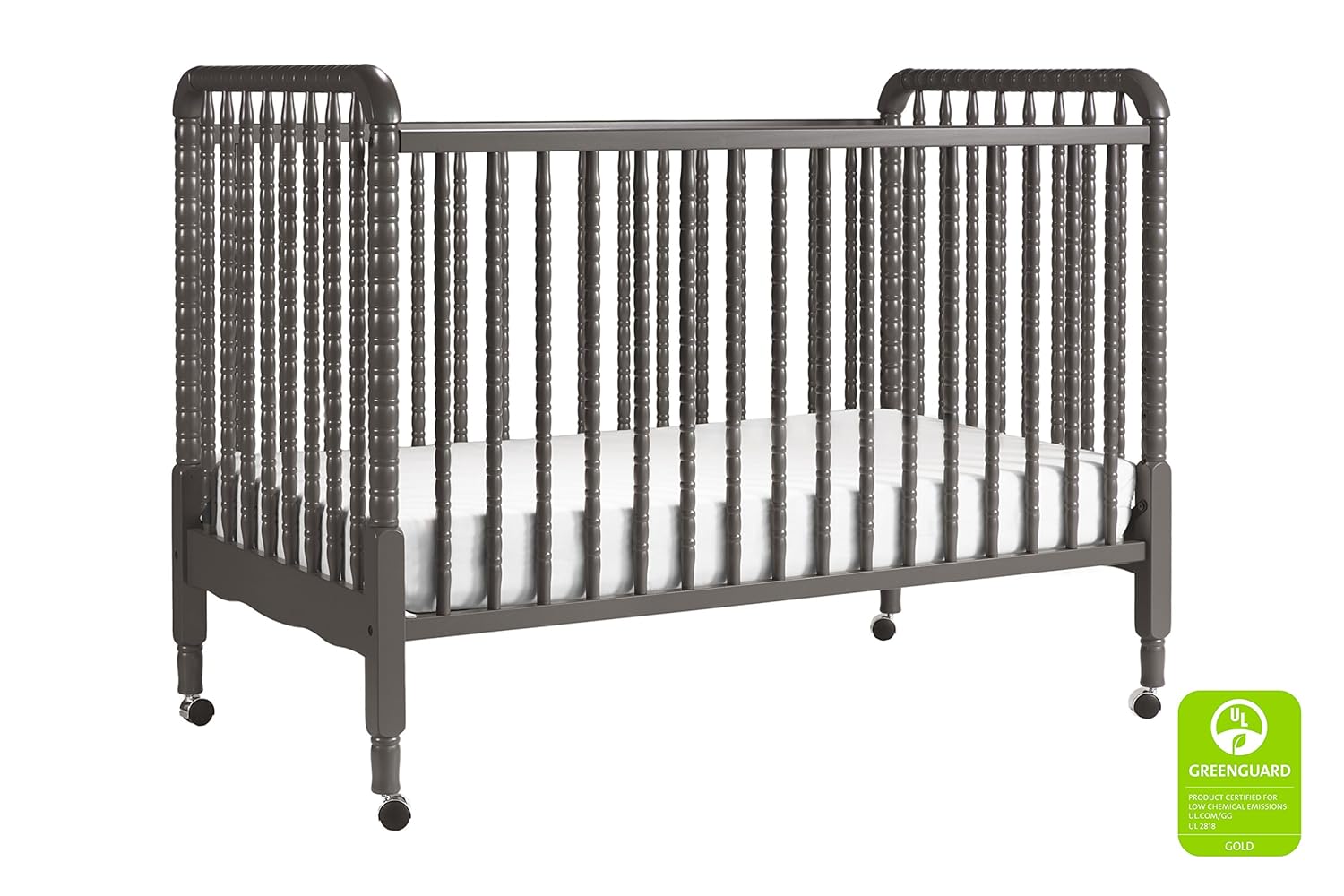 jenny lind crib fog grey