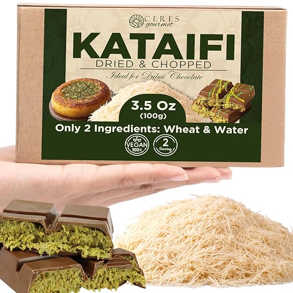 CERES GOURMET DRIED KATAIFI SHREDDED FILLO DOUGH FOR...
