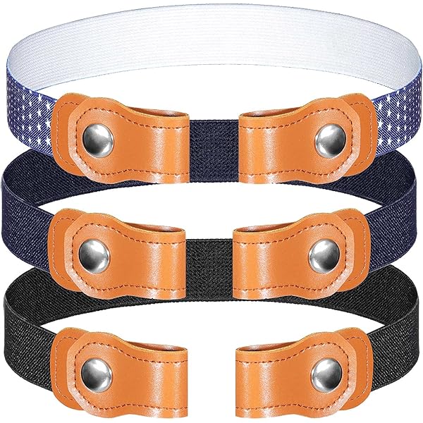 Syhood 9-Pack Kids Elastic Belts - Buckle-Free Adjustable Stretch Waistbands For Toddlers