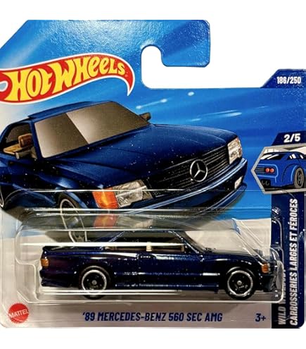 Amazon.com: Hot Wheels '89 Mercedes Benz 560 Sec AMG, HW Turbo 4/5