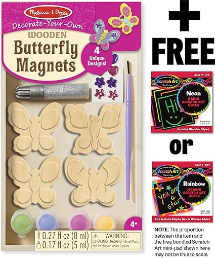 melissa and doug butterfly magnets