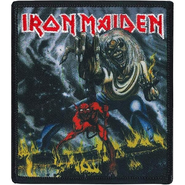 The Number Iron Maiden Of The Beast Patch Tissage à SP2562