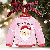 TEEBIM Granddaughter Ornaments - Granddaughter Christmas Ornament - Family Ornaments for Christmas Tree - Granddaughters Gifts, Gifts for Granddaughters from Grandma, Grandpa - Wood Ornament 2025