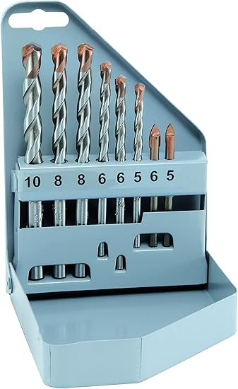 Bohrer Hartmetall Keramikbohrer Set Profi Keramo Ksbf 8 8 Teilig Hochleistungsbohrer Zum Drehbohren Von Fliesen Keramik Und Marmor Prazise Und Stabil 2 Glasbohrer Exakt Und Stabil Amazon De Baumarkt