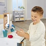 Little Tikes First Sink with Real Working Faucet Pretend Play 12 Accessories view 3