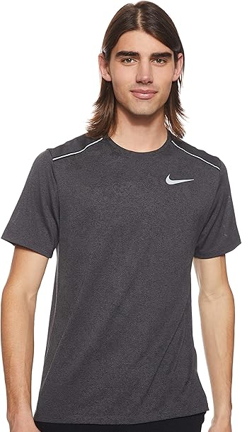 nike miler ss t shirt mens