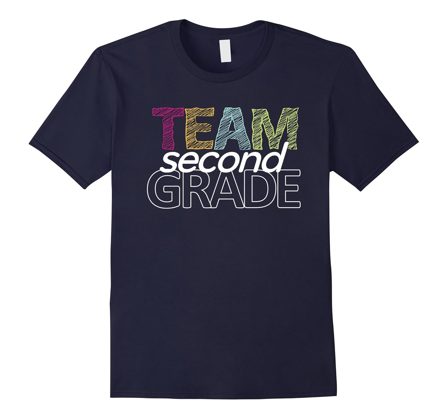 Team 2nd Second Grade Teacher - Back To School T-Shirt-ANZ