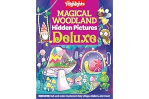 Magical Woodland Hidden Pictures Deluxe: 96 Pages of Magical Recipes, Crafts, Forest Puzzles and Stickers, Search for Mushrooms, Gnomes, Woodland Animals and More (Highlights Hidden Pictures)