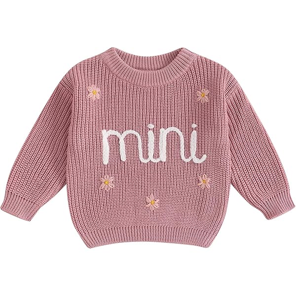 【I Need You Baby】Random Embroidery Sweat Yarn Embroidered Sweatshirt with Date – Rooted Rags