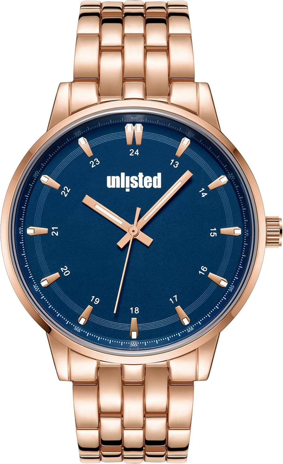 Cole Unlisted Men's Classic Rose Gold Bracelet Watch Amazon