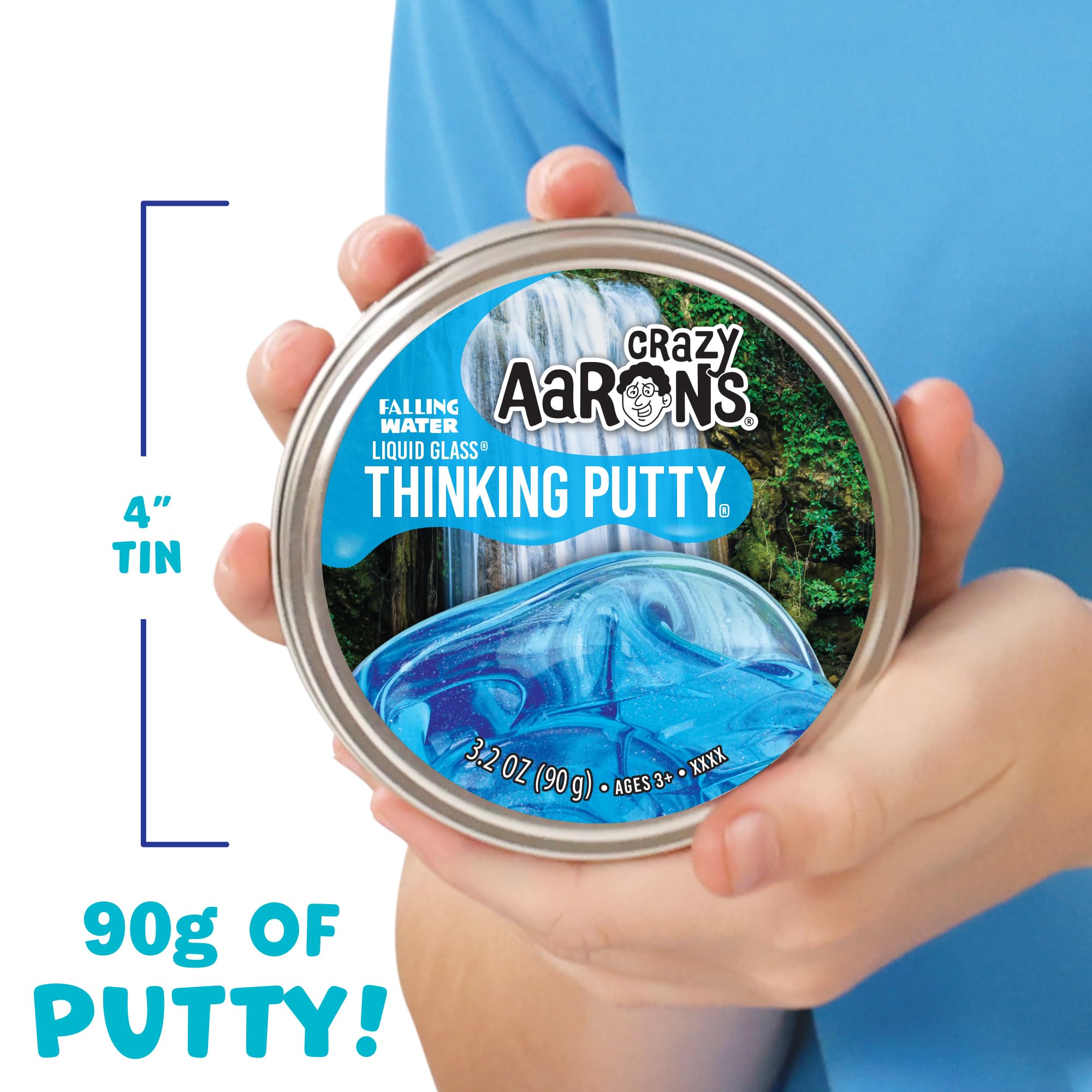 Crazy Aaron's Transparent Thinking Putty - 4