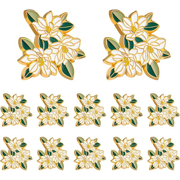 Amazon.com: Landical 24 Pcs Forget Me Not Flower Pins Bulk  display picture 1