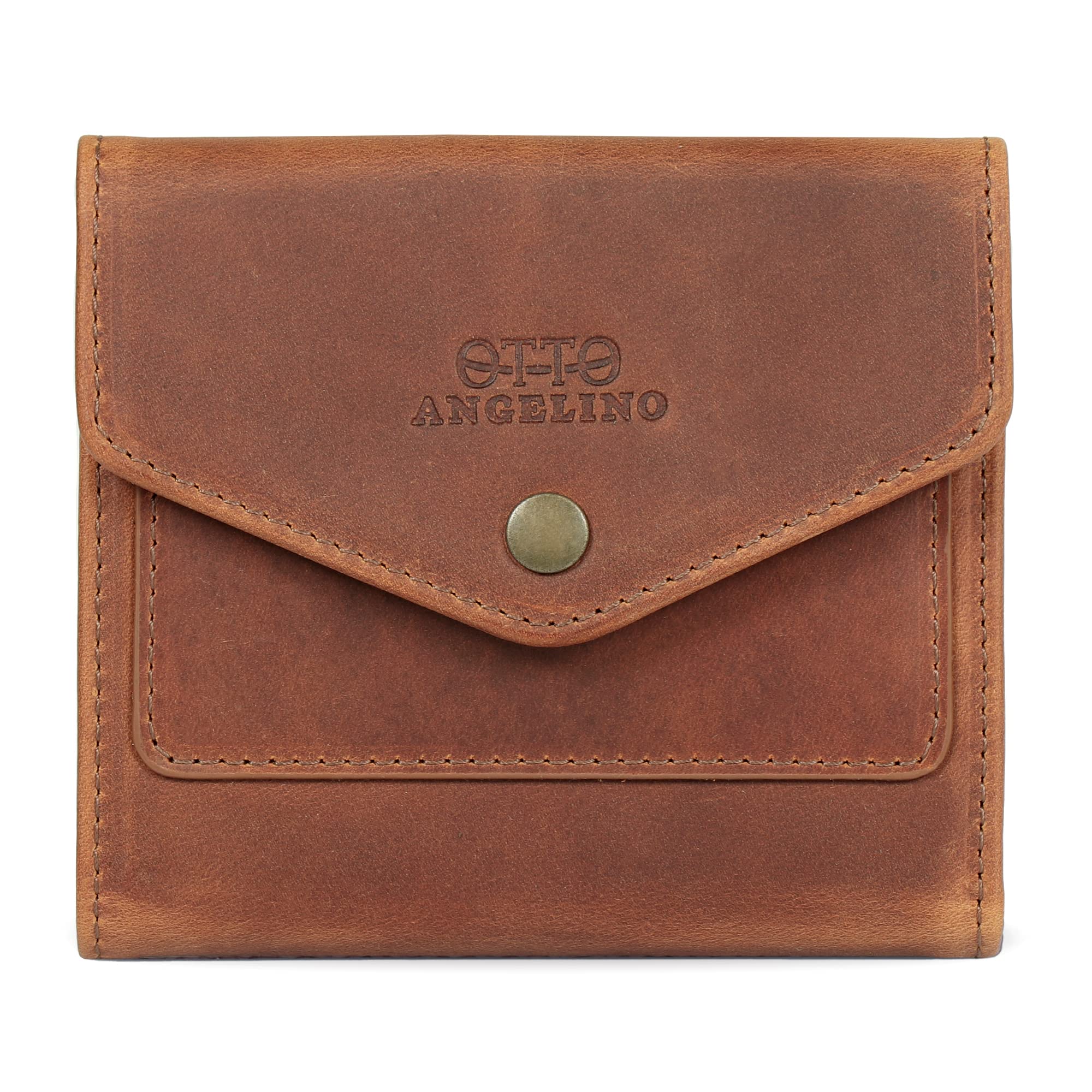 Otto Angelino Genuine Leather Envelope Style Wallet - RFID Blocking – Unisex